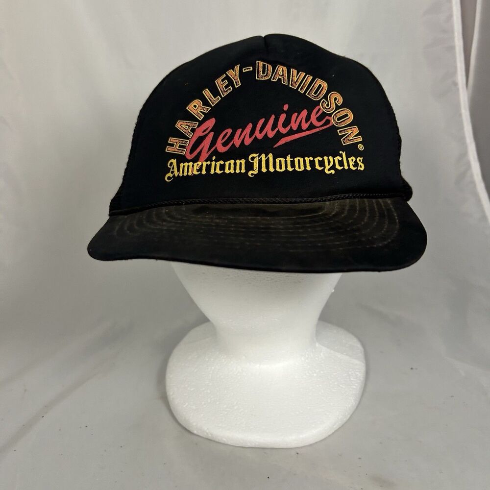 Vintage Harley-Davidson 80s Trucker Hat Bangladesh Cap